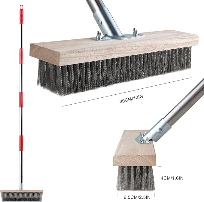 Mitclear Heavy Duty Stålborste – För den tuffaste utomhusrengöringen