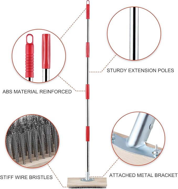 Mitclear Heavy Duty Stålborste – För den tuffaste utomhusrengöringen