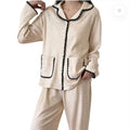 Lyxigt Pyjamas-set i Cashmere-mix – Ultimat mjukhet för kalla nätter