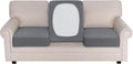 BellaHills Sittkuddfodral – Komplett set för 3-sits soffa (3-pack, Grå)