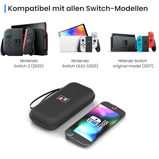 MEKO Robust Fodral för Nintendo Switch 2 (2025) – Ultimat skydd på språng