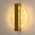 DELIPOP Modern Vägglampa – Cirkulär design i elegant guldfinish (12W)