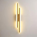 DELIPOP Modern Vägglampa – 3 valbara ljuslägen i stilren guldfinish (16W)  3000K/4500K/6500K [Energy Class E]