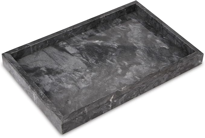 Minimalistisk Bricka i Naturmarmor – Den perfekta basen för din inredning