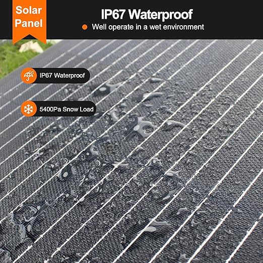 Flexibel Solpanel – Frihet och grön el var du än befinner dig 100WATT