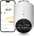 Smart Termostat för Radiatorer – Ta kontroll över värmen i varje rum Kompatibel med Tuya/Smart Life APP, Alexa/Google Home